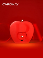 CAROMAY永生花平安禮盒情侶新年紅色禮物盒送愛人送女友首飾盒
