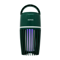 【KINYO】兩用USB充電式電擊捕蚊燈(電蚊燈)