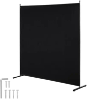 Room Divider, Single Panel Room Divider, 6FT Privacy Screen Indoor, Partition Divider for Room Separ