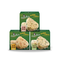 【Green PaPa】三角飯丸6盒組(經典海南雞/紅藜鮭魚/泰香打拋豬-3入/盒)