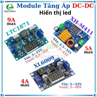 Module Tăng Áp Boost XL6009 XH-M411 LTC1871 Có Hiển Thị Led