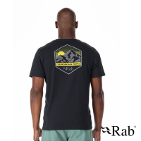 【RAB】Stance Mountain Peak Tee 透氣短袖有機棉T恤 男款 鯨魚灰 #QCB66