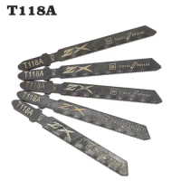 Top Quality 5Pcs/set HCS Fast Cutting Reciprocating Jig Saw Blades For Wood Metal PVC Fibreboard Power Tools Wholesale Price