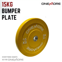 ￼ONE MORE 15kg Bumper Plate