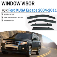 2004-2011 FOR Ford Kuga Escape C394 Window Visor Deflector Visors Shade Sun Rain Guard Smoke Cover Shield Awning Trim