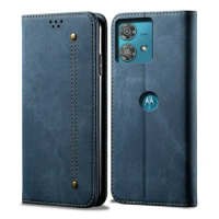 For Motorola Edge 40 Neo G24 Power G 54 5G Luxury Case Magnetic Wallet Moto G04 S14 G34 Edge 20 Lite Fusion G84 Edge 50 Pro Capa