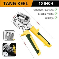 Tang Penyambung Baja Ringan Partisi Besi hollow Tang Penjepit Baja