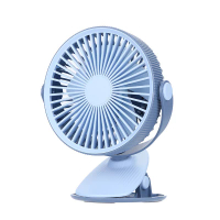 Turbo Italy 充電式座枱小夾扇 (寶石藍) TCF-06B 1pc