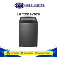 LG T2519VBTB Mesin Cuci Top Loading 19 Kg Pra Pencucian Otomatis T2519VB