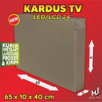 Kardus Besar TV Dus Kotak Packaging Packing Paking Jumbo Penyimpanan Bekas Baru Pindahan Box 24 inch