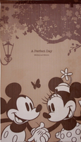 大賀屋 米奇 米妮 門簾 復古 掛簾 窗簾 米老鼠 迪士尼 美妮 Disney 日本製 正版授權 J00014702
