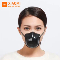 Fast shipping Xiaomi Q5S Q5Pro Q7 Electric Mask Protective Anti-Fog Reusable Facemasks Provide Active Air With Filter Respirator