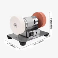 Mesin Gerinda Meja Mini Gerinda Duduk 3 Inch Gerinda Asah Portable 100W Murah