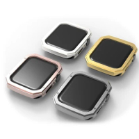 Hard PC Case for Apple Watch Ultra 49mm 41mm 45mm Cover Plating Plastic for IWatch Series 8 7 6 SE 5 4 40mm 44mm Protective Case