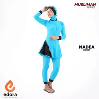 Edora Sportswear Nadea Baju Renang Wanita - Baju Diving Wanita - Setelan Renang Muslimah - Swimsuit 