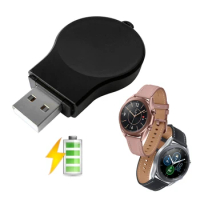 Portable Magnetic Wireless Charger for Samsung Galaxy Watch Active 2 40mm 44mm smart watch accessory for Smart Watch Gear S2 S3