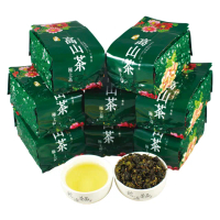 【龍源茶品】味醇茗香梨山烏龍茶葉8包組(150g/包-共2斤;附提袋;生青茶;無焙火;微發酵)