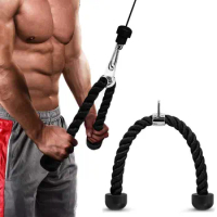 Tricep Rope for Home Workout, Bicep Rope, Gym Fitness Equipment, Pull Rope, Exercise Triceps, Biceps Arm Muscles, Lat Pull Dow