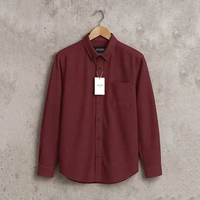 Kemeja Polos Lengan Panjang Pria Distro Premium XL