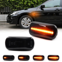 For Honda Accord Civic Jazz Stream Integra DC5 City Odyssey Car Side Marker Sequential LED Turn Signal Indicator Blinker Lights