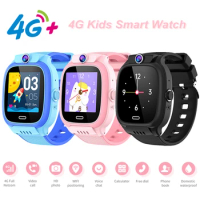 Kids Smart Watch 4G Video Call Smart Phone Watch Waterproof Cameras SOS Call Reminder WIFI LBS Location Children's Smartwatch