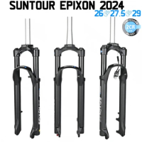 SR SUNTOUR Bicycle Fork EPIXON 26 / 27.5 / 29er 100mm Mountain MTB Bike Fork of air damping front fork Remote suspension fork