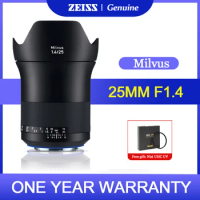 ZEISS Milvus 25mm f1.4 ZE Full-frame Lens for Canon EF Nikon F SLR Camera Like 5D SL3 T7 D750 D810 D3x D610 Df Z CAM E2-F6 F8 S6