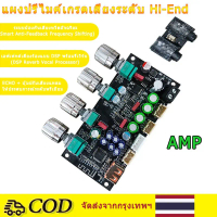 ✧🔥แอมป์จิ๋ว AMP พร้อม DSP และปรีไมค์ รุ่นใหม่ เสียงเสถียร ขนาดเล็ก ใช้งานง่าย✦