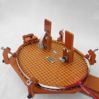 Winch Type Personal DIY Badminton Racket Stringing Machine Pulling Threading Machine Wire Stretcher Over 60LB