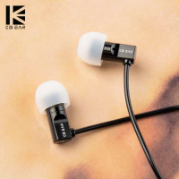 KBEAR Dumpling HiFi 6mm Composite Diaphragm Earphone Noise Cancellation 3.5mm Wire Inear Music Calling Headset with Microphone