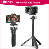 Ulanzi MT-47 MT-46 Metal Tripod With Arca Swiss Quick Release Plate Clamp Quick For DSLR SLR Camera Smartphone Live Tripod