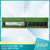 New M321R4GA3BB6-CQK For Samsung DDR5 4800 32GB 2RX8 PC5-4800B Server Memory Fast Ship High Quality