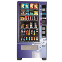 Commercial High Quality Combo Snack Cold Drink Beverage High Capacity Vending Machine with Large Touch Screen