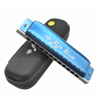 # Easttop FALA Blues Harmonica 2 Hole Professional Diatonic Harmonica C Key หวีอลูมิเนียม Blues Mout