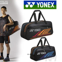 YONEX New Badminton Bag Tennis Bag Men's and Women's Handbag Backpack 6 Pieces with Independent Shoe Compartment Large Capacity