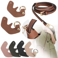 Fashion Replacement Conversion Handbag Belts Hang Buckle Genuine Leather Strap Crossbody Bags Accessories For Longchamp