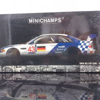 1/18 minichamps BMW E46 M3 GTR 2001 no.43