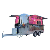 Mobile Street Food Trailer DOT CE Coffee Ice Crea Fast Food Carts US Standard Snack food Factory Chinese Food Truck