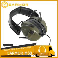 EARMOR M30 MOD3 military tactical headset military noise-canceling earmuffs airsoft headset electronic hearing protection
