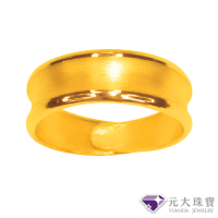 【元大珠寶】黃金戒指9999氣勢威風男戒(2.19錢正負5厘)