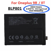 2024 Years BLP801 4500mAh 100% Original Phone Battery For OPPO OnePlus 8T 9R One Plus 8T 9R Battery Bateria Batteries In Stock