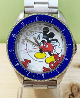【震撼精品百貨】米奇/米妮 Micky Mouse 日本迪士尼限量米奇鐵錶/手錶-藍#84792 震撼日式精品百貨