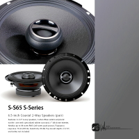 【299超取免運】M5r ALPINE S-S65 6.5吋二音路同軸喇叭 全新原廠公司貨 專業汽車音響安裝