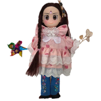 【A-ONE 匯旺】露易絲 手偶娃娃 送梳子可梳頭 換裝洋娃娃家家酒衣服配件芭比娃娃公主布偶玩偶玩具布袋戲偶公仔