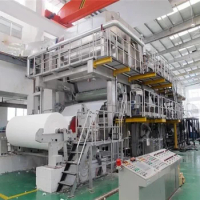 Fully Automatic Sugarcane Bagasse Writing Paper Machine High Speed A4 Size Notebook Paper Machines Price Production Line
