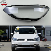 For Volkswagen VW Touran L 2016~2021 Car Headlamps Transparent Lampshades Lamp Shell Headlights Cover Lens Headlight Glass Caps