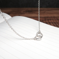 ART64 純銀 捲捲麻花 純銀項鍊 925純銀 女生項鍊