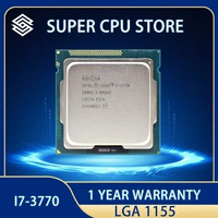 Intel Core i7-3770 i7 3770 CPU Processor 8M 77W 3.4 GHz Quad-Core Eight-Thread LGA 1155