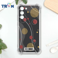 TRON 三星 S22 PLUS 日系和風圓點律動系列 四角防摔載具殼 軟殼 手機殼