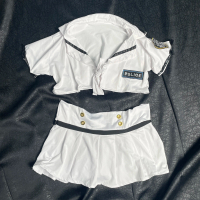 [ Racun Lingerie ] Stelan Seragam Cosplay Custom Lingerie Police Polisi Jepang Wanita Sexy Mini Rok 